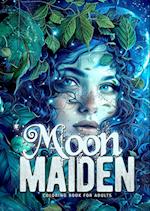 Moon Maiden Coloring Book for Adults