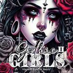 Gothic Girls Coloring Book for Adults 2