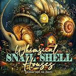 Whimsical Snail Shell Houses Coloring Book for Adults