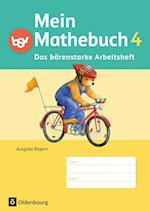 Mein Mathebuch 4. Jahrgangsstufe. Arbeitsheft mit Kartonbeilagen. Ausgabe B für Bayern