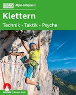 Alpin-Lehrplan 2: Klettern - Technik, Taktik, Psyche
