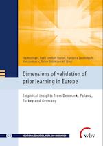 Dimensions of validation of prior learning in Europe