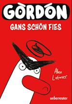 Gordon - Gans schön fies: Comicroman mit plakativem, sehr humorvollem Illustrationsstil