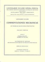 Commentationes mechanicae ad theoriam machinarum pertinentes 1st part