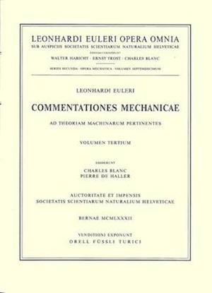 Commentationes mechanicae et astronomicae ad physicam pertinentes