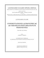 Commentationes astronomicae ad theoriam perturbationum pertinentes 2nd part