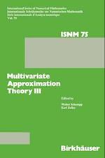 Multivariate Approximation Theory III