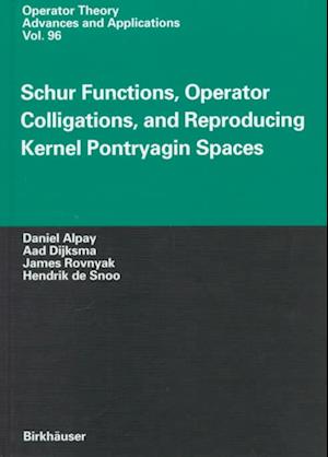 Schur Functions, Operator Colligations and Reproducing Kernel Pontryagin Spaces