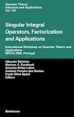 Singular Integral Operators, Factorization and Applications