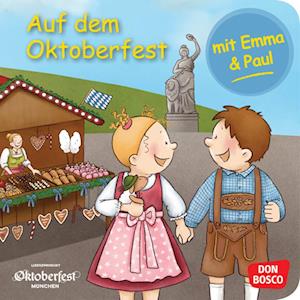 Auf dem Oktoberfest mit Emma und Paul. Mini-Bilderbuch