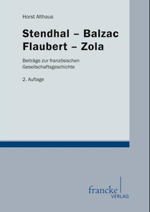 Stendhal-Balzac-Flaubert-Zola