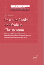 Lesen in Antike und frühem Christentum