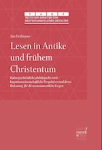 Lesen in Antike und frühem Christentum