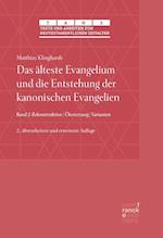Das älteste Evangelium und die Entstehung der kanonischen Evangelien