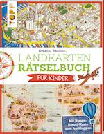 Landkartenrätselbuch für Kinder