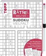 Rätselwelten - Sudoku Vielfalt | Der Rätselklassiker in vielen wunderschönen Formen: klassische Sudokus, Sternsudokus und mehr