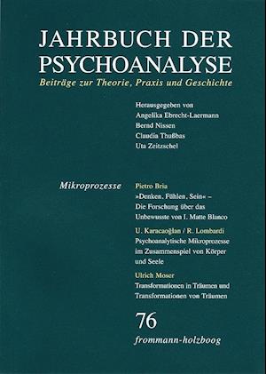 Jahrbuch Der Psychoanalyse (Band 76), Mikroprozesse