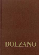 Bernard Bolzano Gesamtausgabe / Reihe III