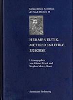 Hermeneutik, Methodenlehre, Exegese