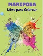 Mariposa Libro para Colorear