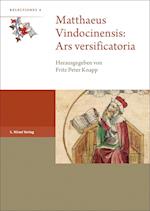 Matthaeus Vindocinensis: Ars versificatoria