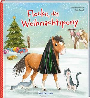 Flocke, das Weihnachtspony