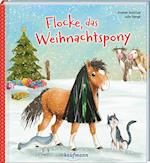 Flocke, das Weihnachtspony