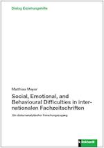 Social, Emotional, and Behavioural Difficulties in internationalen Fachzeitschriften