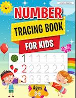 Number Tracing Book: Learn the Numbers, Number Tracing Book for Preschoolers & Kindergarten Kids Ages 3-5 
