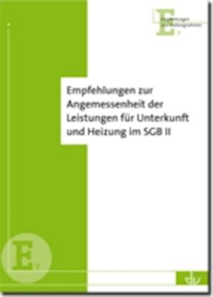 Empfehlungen zur Angemessenheit von Leistungen für Unterkunft und Heizung im SGB II