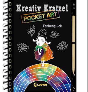 Kreativ-Kratzel Pocket Art: Farbenglück