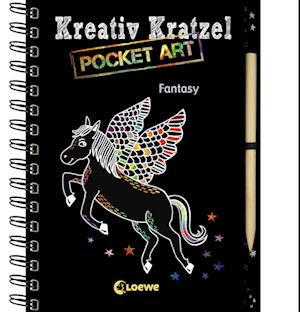 Kreativ-Kratzel Pocket Art: Fantasy