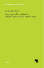 Geographische Und Andere Naturwissenschaftliche Schriften