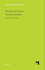 Von der Wahrheit. De veritate (Quaestio I)