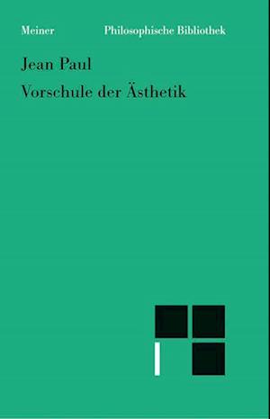 Vorschule der Ästhetik