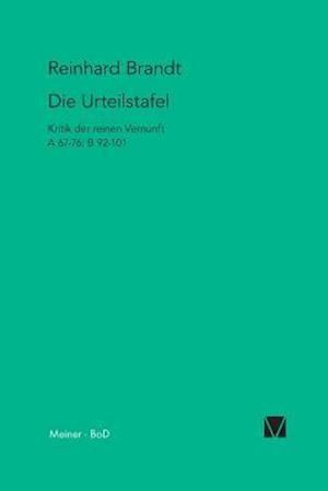 Die Urteilstafel