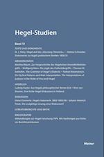 Hegel-Studien / Hegel-Studien Band 11 (1976)