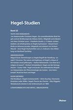 Hegel-Studien / Hegel-Studien Band 22 (1987)