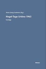 Hegel-Tage Urbino 1965