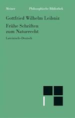 Frühe Schriften zum Naturrecht