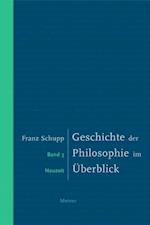 Geschichte der Philosophie im Überblick. Band 3. Neuzeit