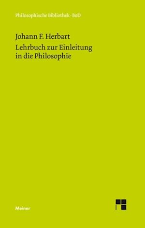 Lehrbuch zur Einleitung in die Philosophie