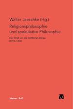 Religionsphilosophie und spekulative Theologie