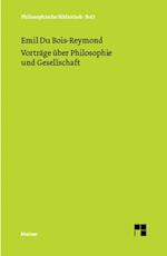 Vorträge über Philosophie und Gesellschaft