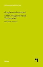 Reden, Fragmente und Testimonien