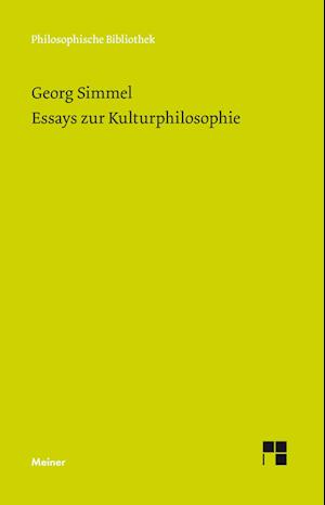 Essays zur Kulturphilosophie