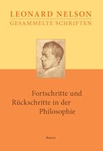 Gesammelte Schriften / Fortschritte und Rückschritte in der Philosophie