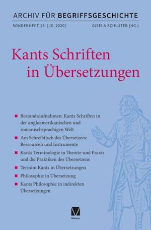 Kants Schriften in Übersetzungen