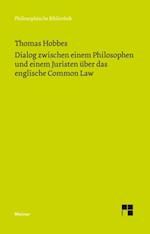 Dialog zwischen einem Philosophen und einem Juristen über das englische Common Law