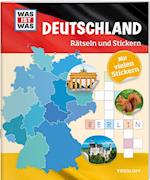 WAS IST WAS Rätseln und Stickern: Deutschland
